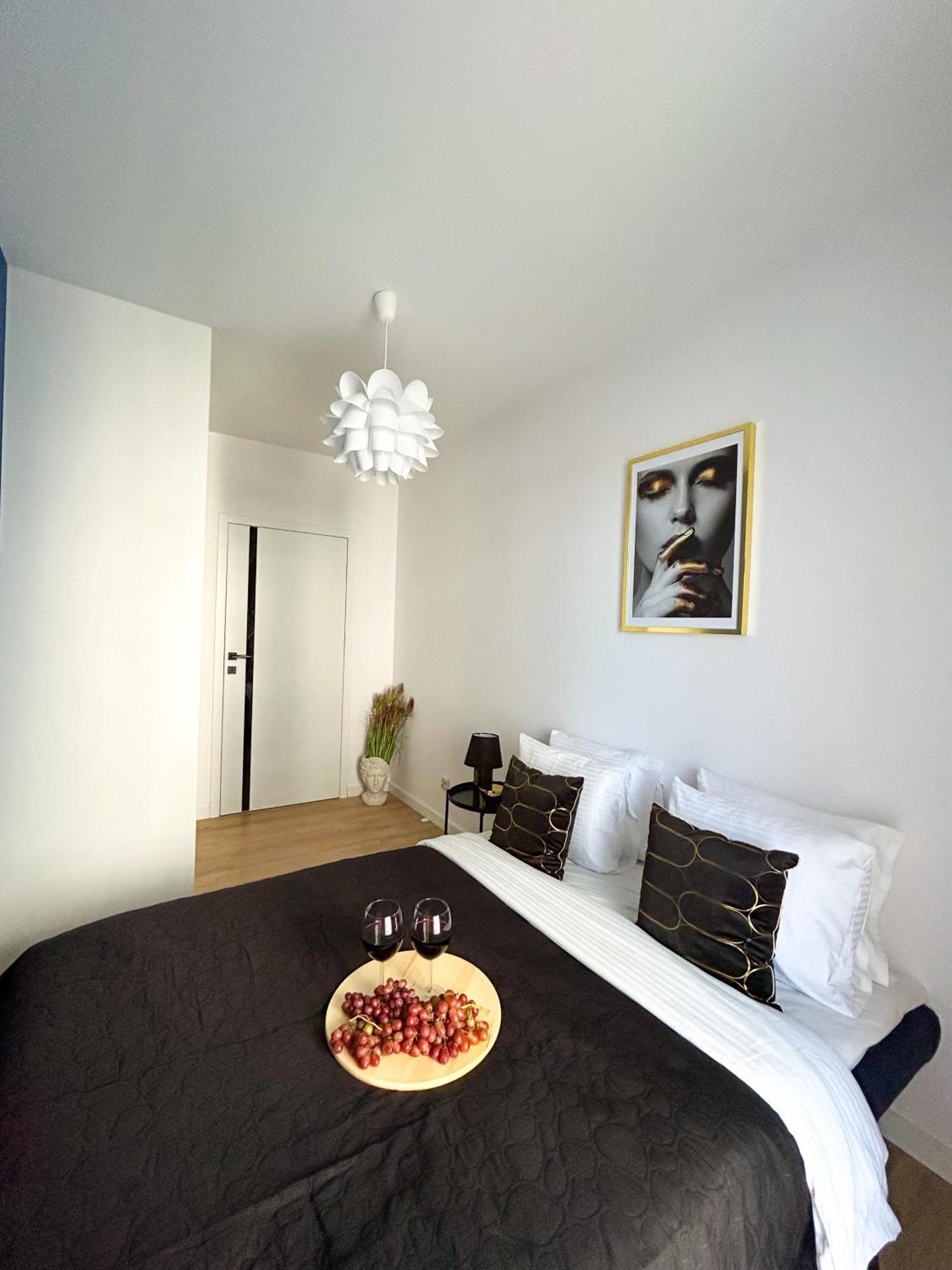 לודז' Lumina Stylish 3-Room Apart With Balcony מראה חיצוני תמונה