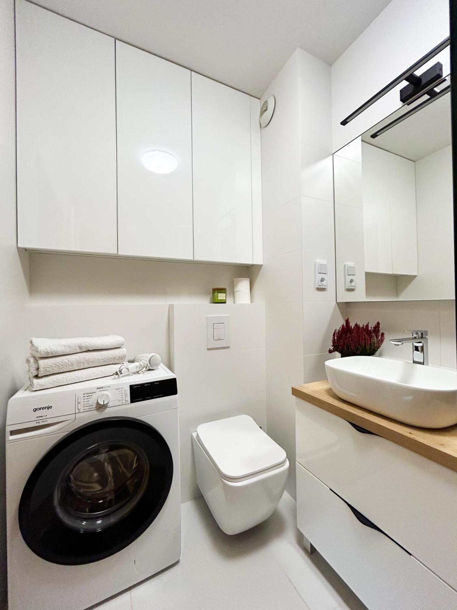 לודז' Lumina Stylish 3-Room Apart With Balcony מראה חיצוני תמונה